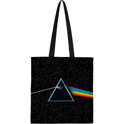 Black - Front - Pink Floyd The Dark Side Of The Moon Cotton Tote Bag