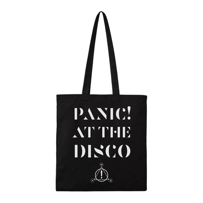 Black - Back - Panic! At The Disco Death Of A Bachelor Cotton Tote Bag
