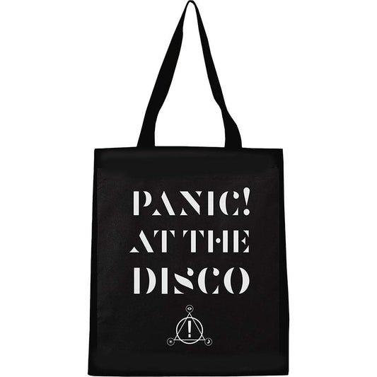 Black - Front - Panic! At The Disco Death Of A Bachelor Cotton Tote Bag