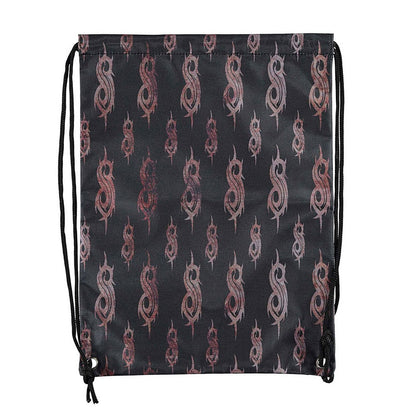 Black - Front - Slipknot Rusty Drawstring Bag