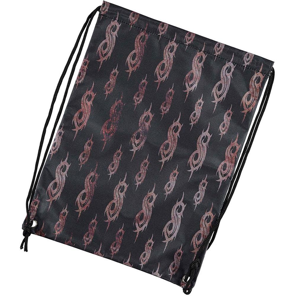 Black - Back - Slipknot Rusty Drawstring Bag