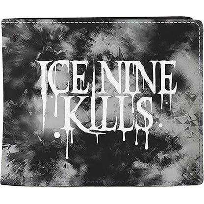 Black-White - Front - Ice Nine Kills Dripping Logo Wallet