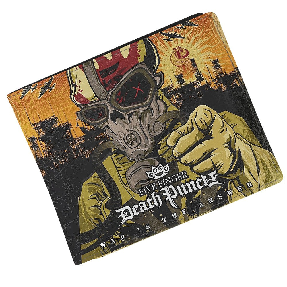 Black-Mustard - Back - Five Finger Death Punch War Is The Answer Wallet