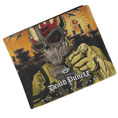 Black-Mustard - Back - Five Finger Death Punch War Is The Answer Wallet