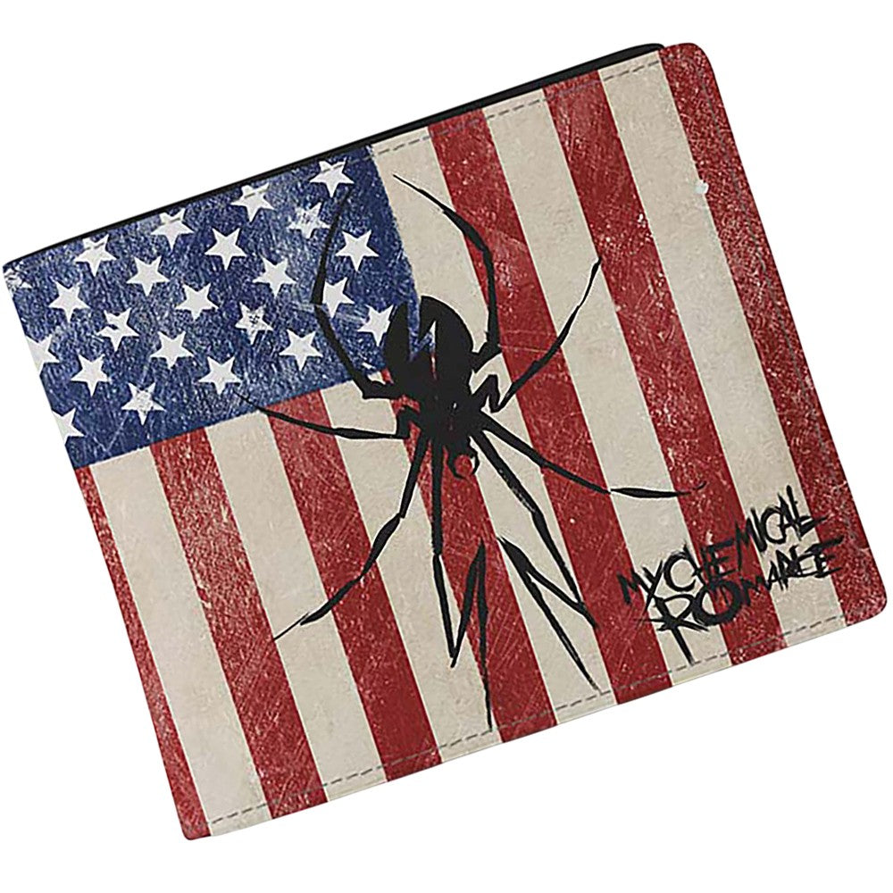 Red-White-Blue - Back - My Chemical Romance USA Spider Wallet