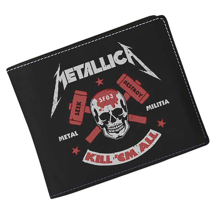 Black-Red-White - Side - Metallica Kill Em All 2 Wallet