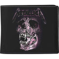 Black - Front - Metallica Pushhead Wallet