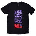 Black - Front - Iron Maiden Unisex Adult Est. 1975 Stamp Logo T-Shirt