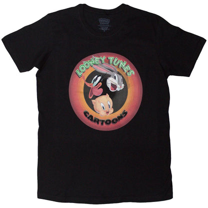 Black - Front - Looney Tunes Unisex Adult Cartoon T-Shirt