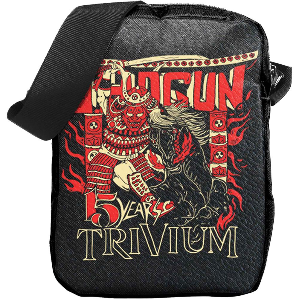Black-Red - Front - Trivium Shogun Crossbody Bag