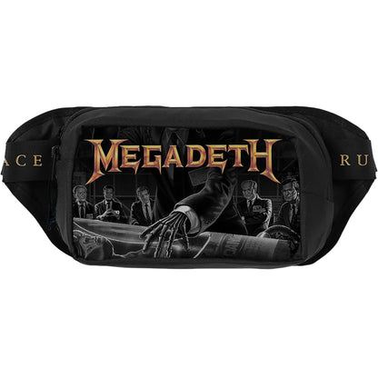 Black - Front - Megadeth Rust In Peace Shoulder Bag
