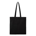 Black - Back - Iron Maiden Trooper Cotton Tote Bag