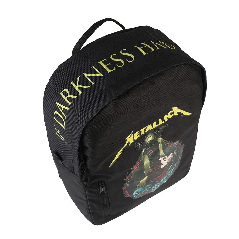 Black - Side - Metallica If Darkness Had A Son Backpack