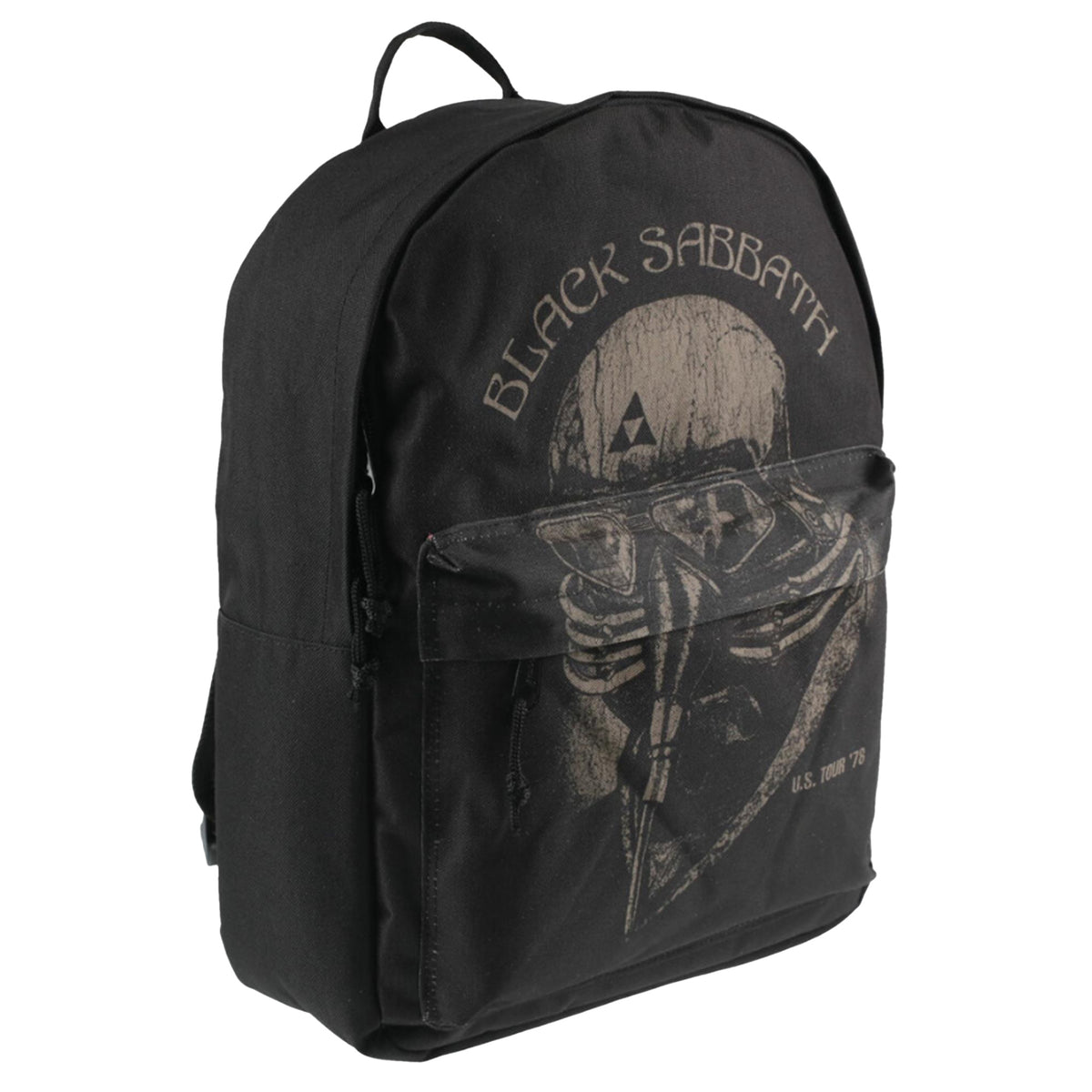 Black - Side - Black Sabbath Never Say Die Backpack