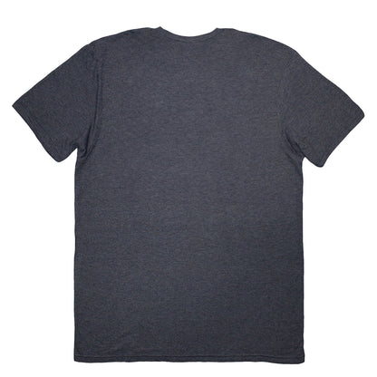Navy Blue - Back - Oasis Unisex Adult Globe Logo T-Shirt
