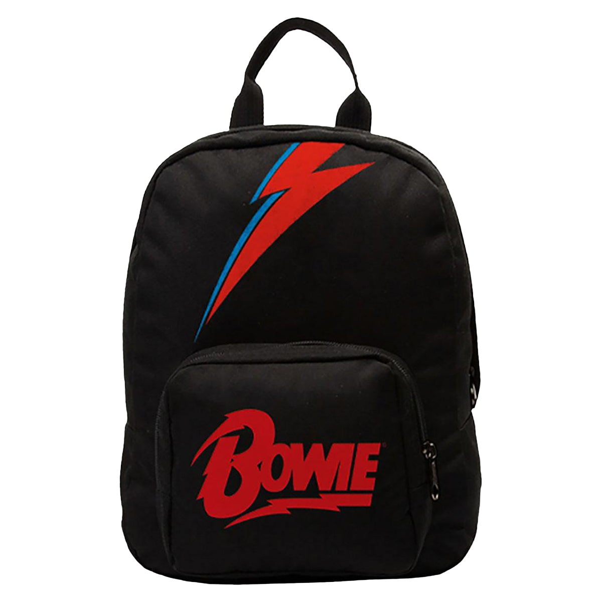 Black-Red-Blue - Front - David Bowie Lightning Mini Backpack