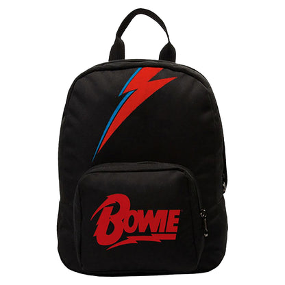 Black-Red-Blue - Front - David Bowie Lightning Mini Backpack