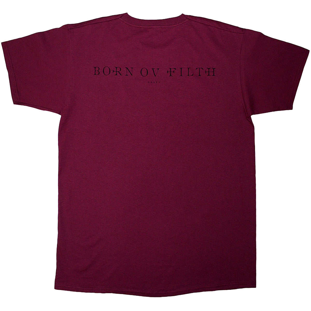 Red - Back - Behemoth Unisex Adult The Shit Ov God Cover Back Print T-Shirt