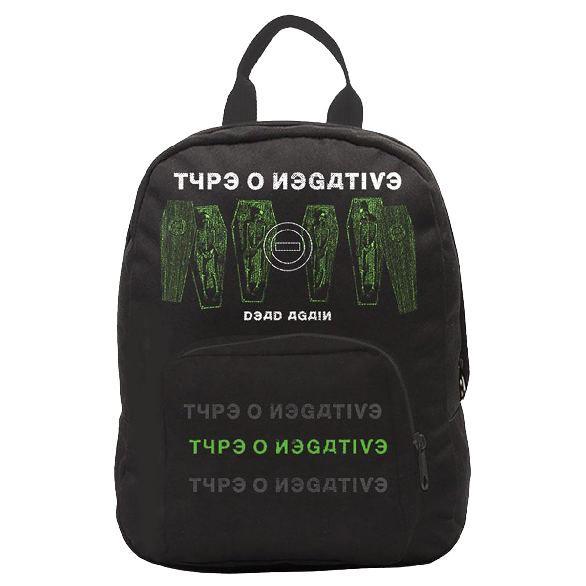 Black - Front - Type O Negative Dead Again Mini Backpack