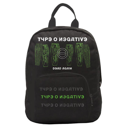 Black - Front - Type O Negative Dead Again Mini Backpack