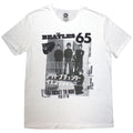 White - Front - The Beatles Unisex Adult 1965 T-Shirt