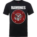 Black - Front - Ramones Unisex Adult Seal T-Shirt
