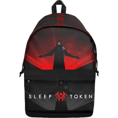 Black - Front - Sleep Token Red Light Backpack