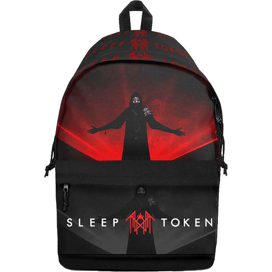 Black - Front - Sleep Token Red Light Backpack