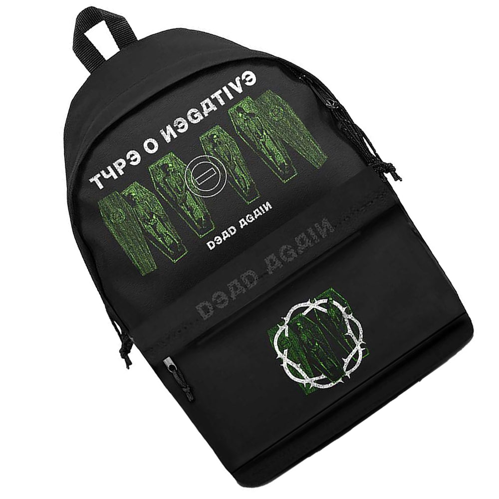 Black - Back - Type O Negative Dead Again Backpack