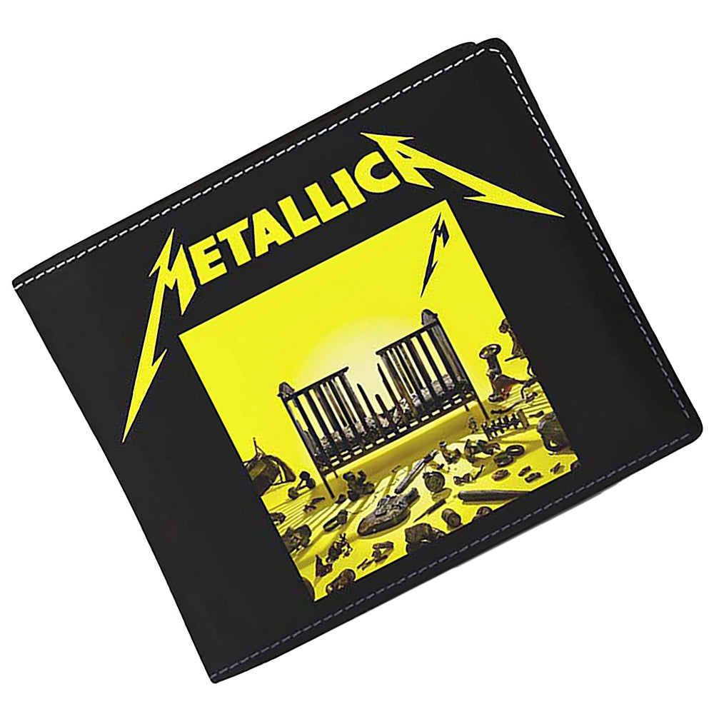 Black-Yellow - Back - Metallica M72 Wallet