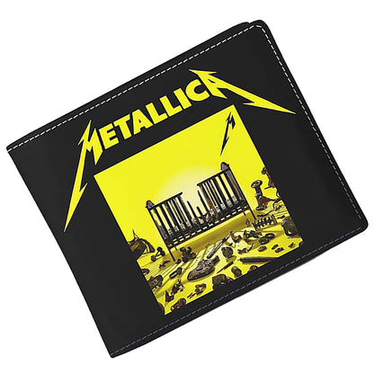 Black-Yellow - Back - Metallica M72 Wallet