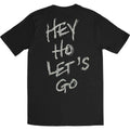 Black - Back - Ramones Unisex Adult Hey Ho Seal T-Shirt