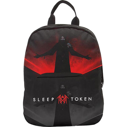 Black-Red - Front - Sleep Token Red Light Mini Backpack