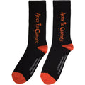 Black - Back - Alice In Chains Unisex Adult Logo Socks