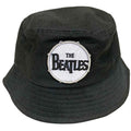 Black - Front - The Beatles Unisex Adult Drum Logo Bucket Hat