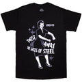 Black - Front - DEVO Unisex Adult Twist Away T-Shirt
