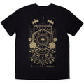 Black - Back - Sleep Token Unisex Adult Emergence Feathered Host Back Print T-Shirt