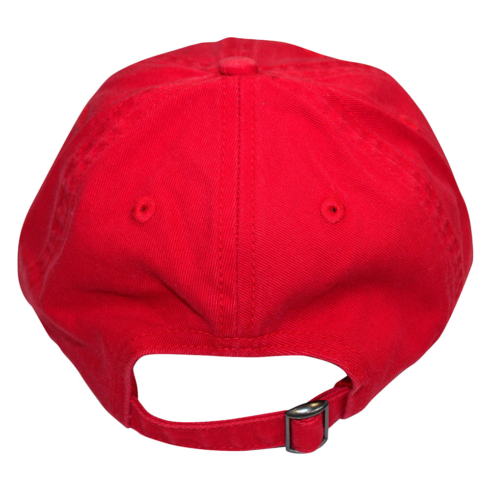Red - Back - Bon Jovi Unisex Adult Logo Baseball Cap