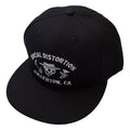 Black - Front - Social Distortion Unisex Adult Fullerton Skelly Snapback Cap