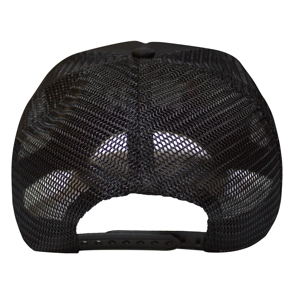 Black - Back - My Chemical Romance Unisex Adult Logo Mesh Back Trucker Cap