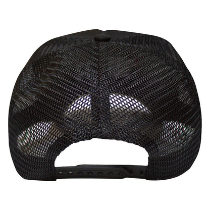 Black - Back - My Chemical Romance Unisex Adult Logo Mesh Back Trucker Cap