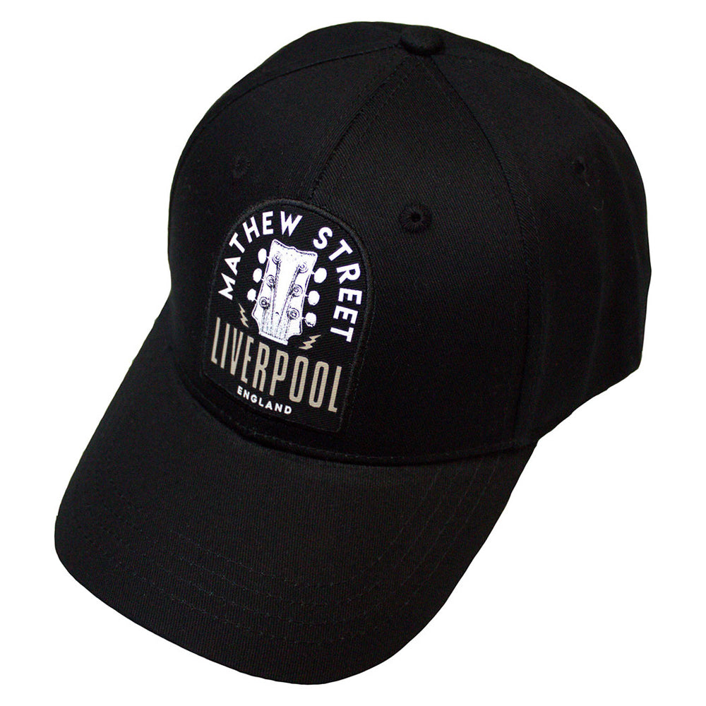 Black - Front - Rock Off Mathew Street Liverpool Baseball Cap