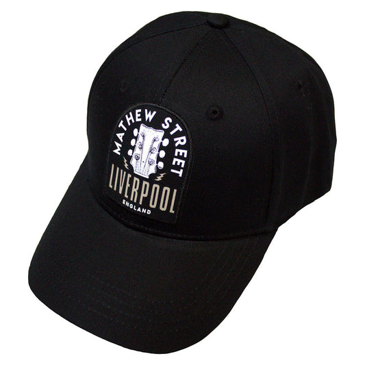 Black - Front - Rock Off Mathew Street Liverpool Baseball Cap