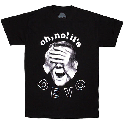 Black - Front - DEVO Unisex Adult Shocked Daddy T-Shirt