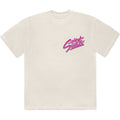 Natural - Front - Lilo & Stitch Unisex Adult Surf Back Print T-Shirt