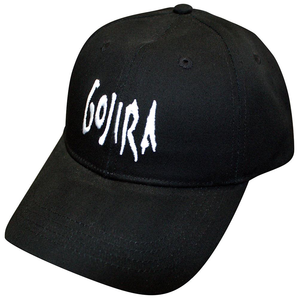 Black - Front - Gojira Unisex Adult Logo Baseball Cap