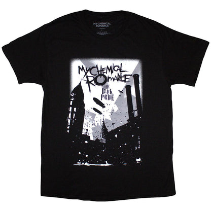 Black - Front - My Chemical Romance Unisex Adult Industry T-Shirt
