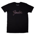 Black - Front - Fender Unisex Adult Eagle Back Print T-Shirt