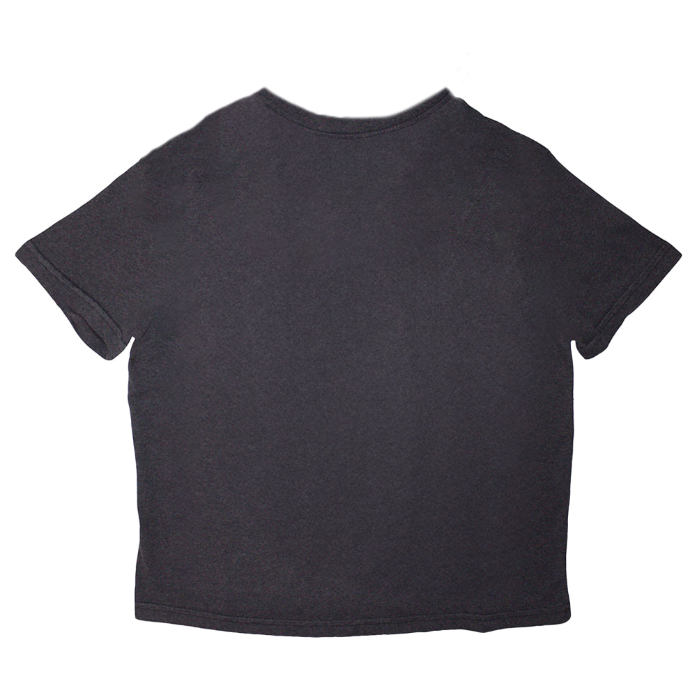 Black - Back - Bruce Springsteen Womens-Ladies Pose Crop Top