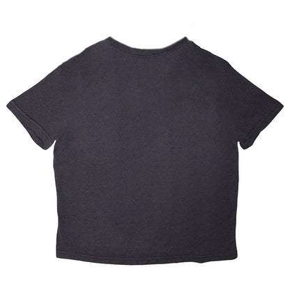 Black - Back - Bruce Springsteen Womens-Ladies Pose Crop Top